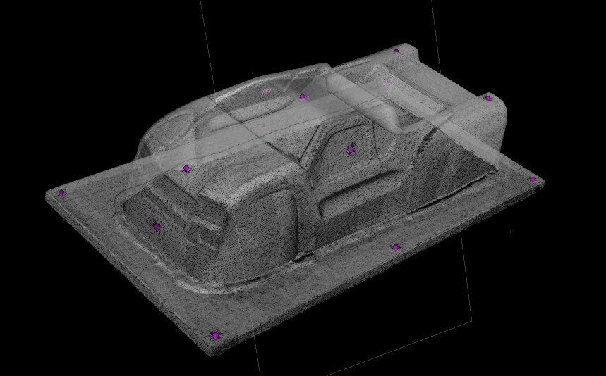 3D Data Collected from an RC Truck Body
